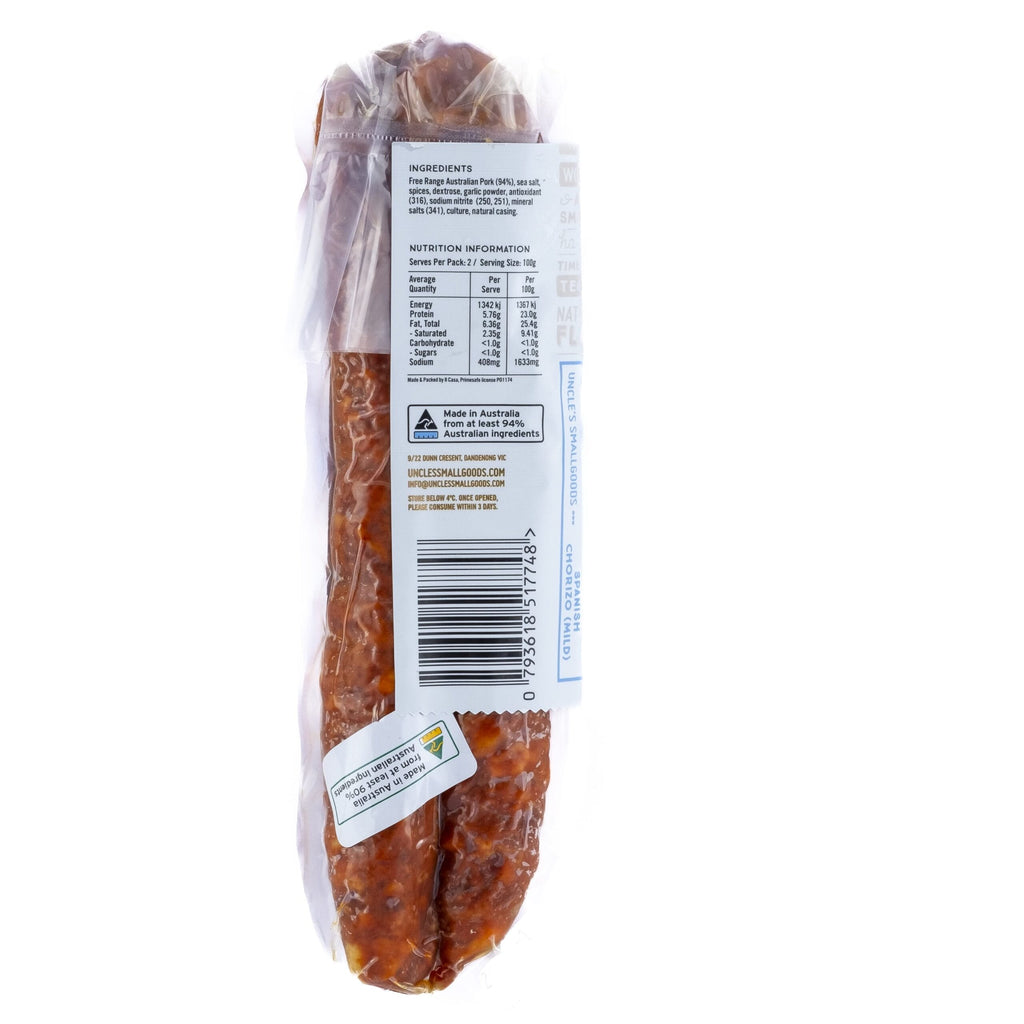 Chorizo Fermented - Mild 200g image 1