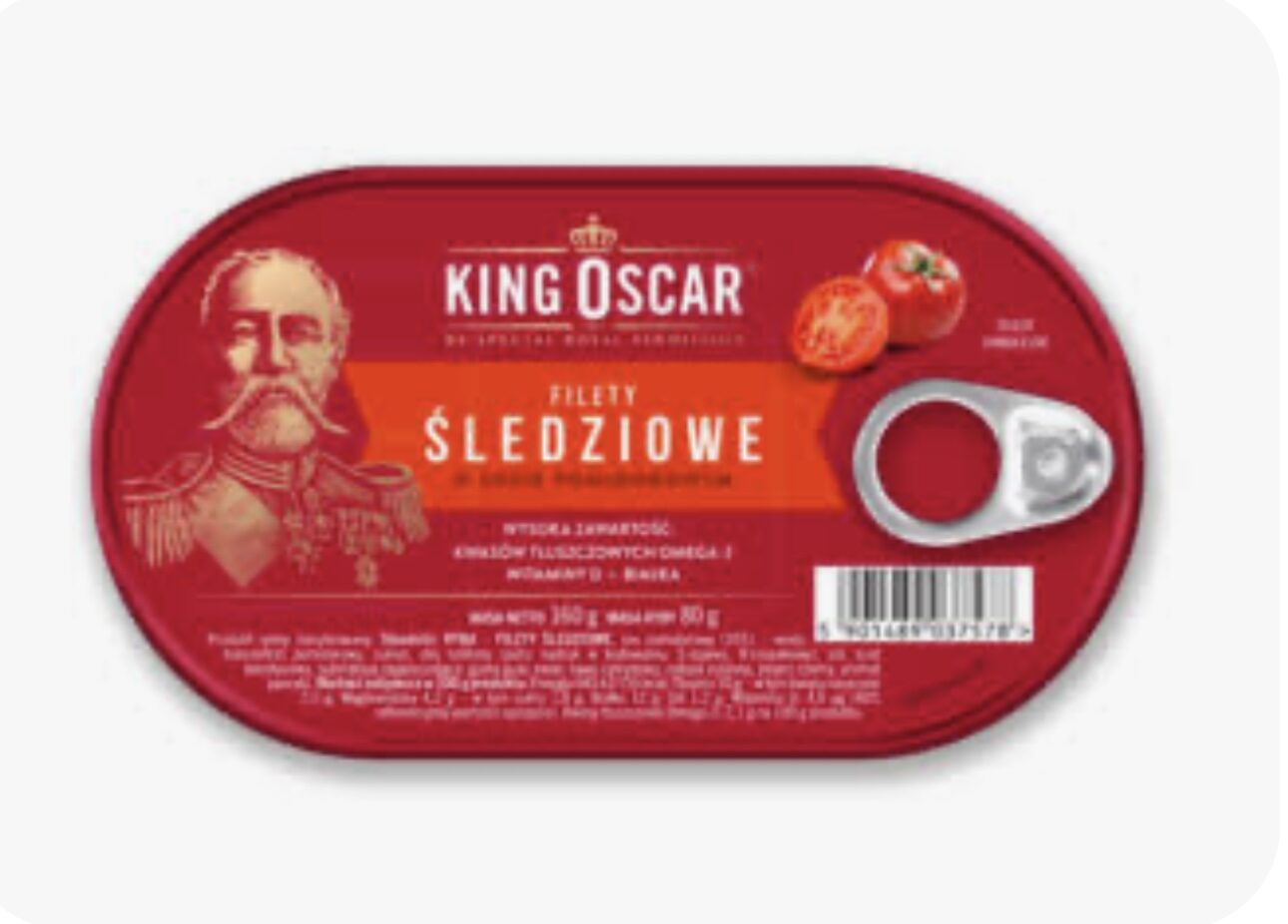Herring Fillets in Tomato Sauce - 160g image 0
