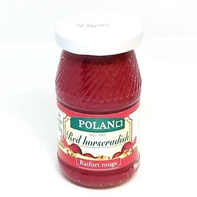 Sauce Horseradish 'Polan' Red Small Jar 180gr image 0