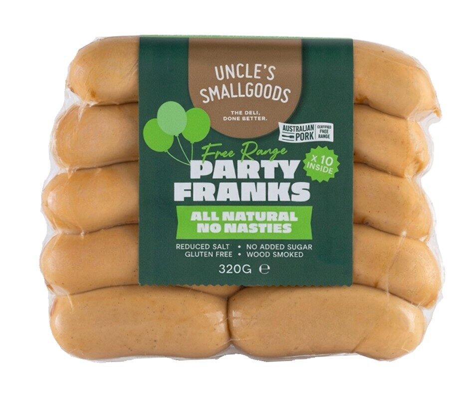 Natural Party Franks 320g image 0
