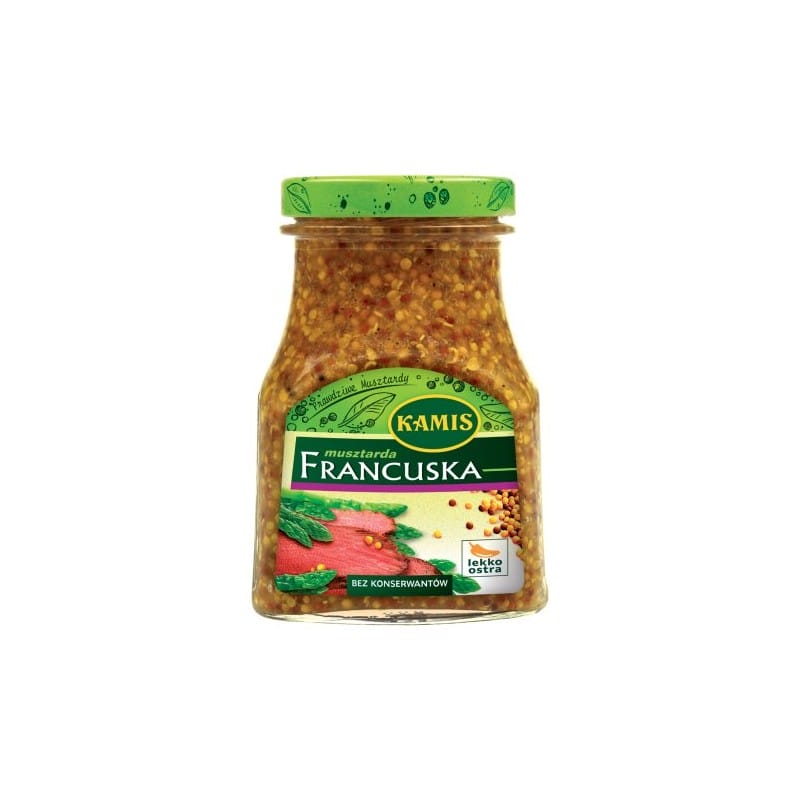 Kamis French Style Mustard 185g image 0
