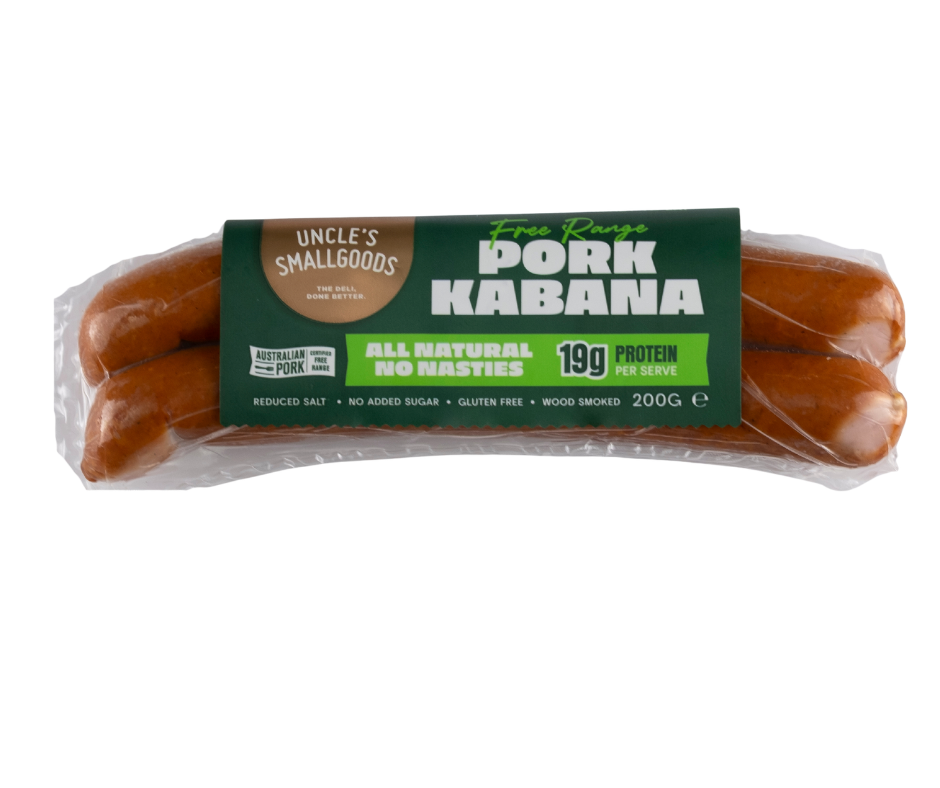 Natural Pork Kabana 200g