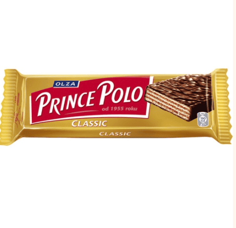 Gold Prince polo choc wafer bar - 36g image 0
