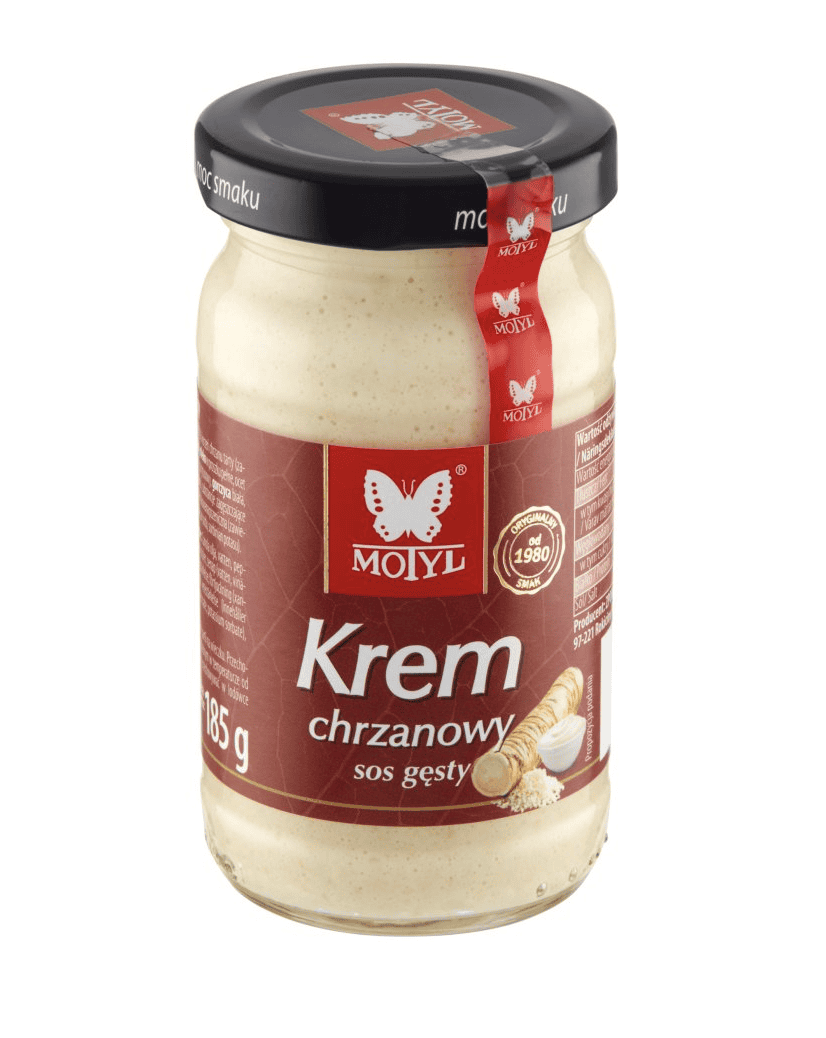 Motyl - Horseradish with cream - Krem chrzanowy - 185g image 0
