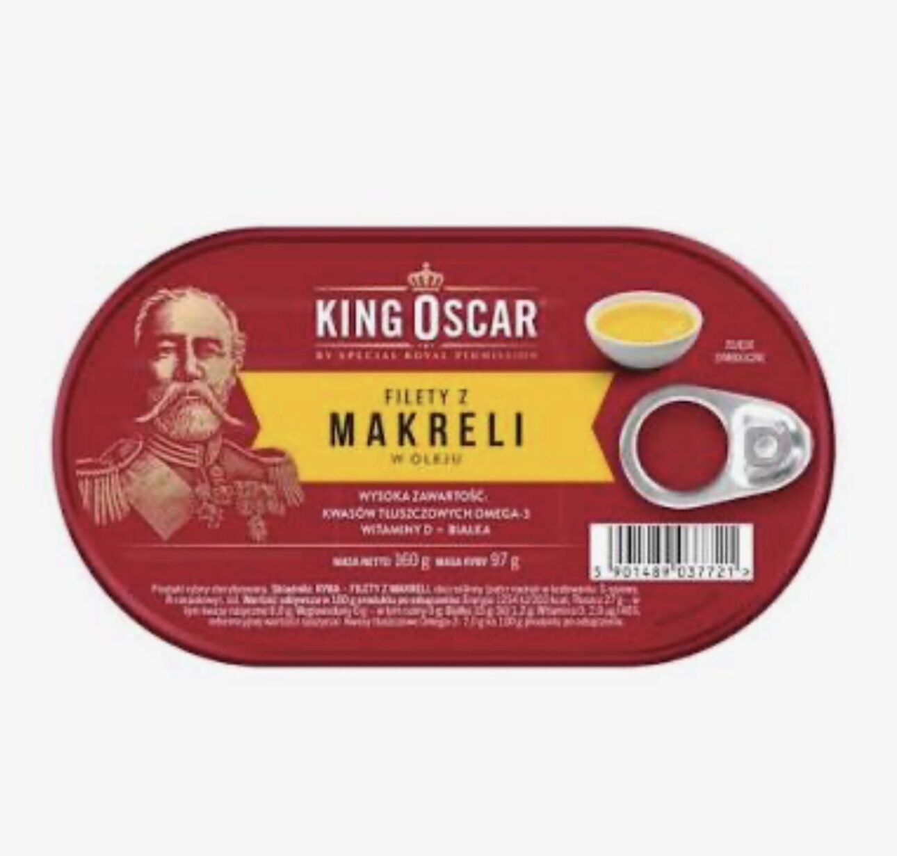 Mackerel Fillets in Oil - 160g image 0