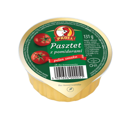 Poultry (chicken) Pate with tomatoes - 131g image 0