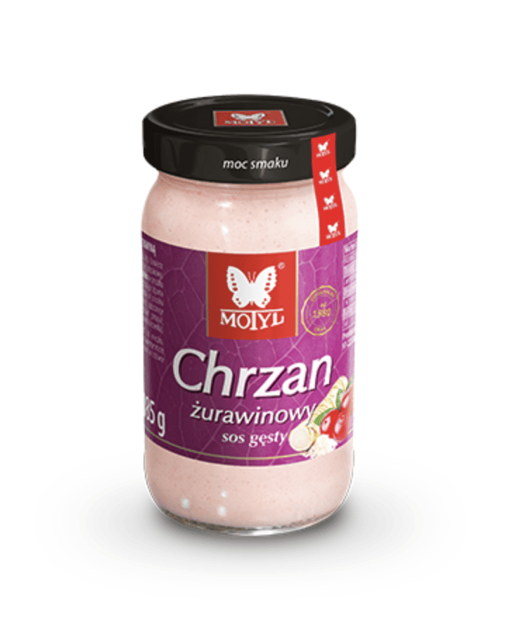 Motyl - Horseradish with Cranberry - 185g image 0