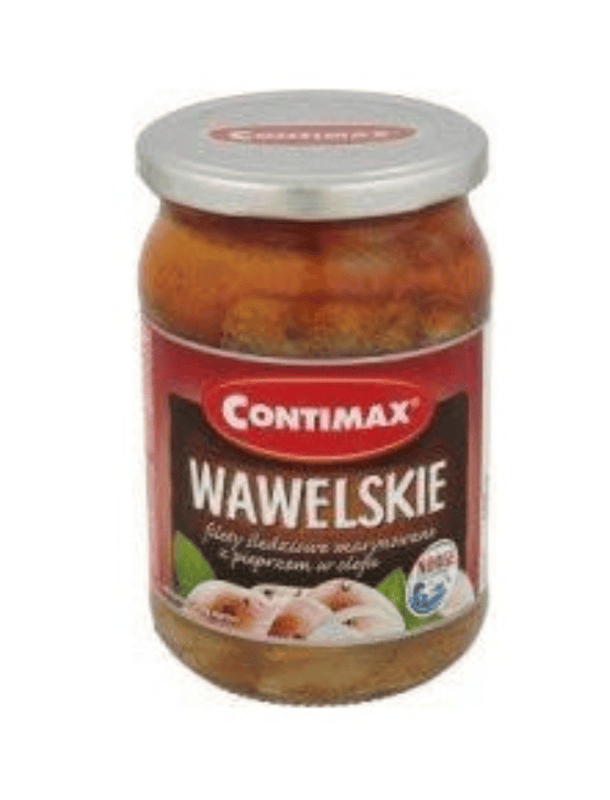 Herrings Wawelskie Style (Contimax) – 600g jar image 0