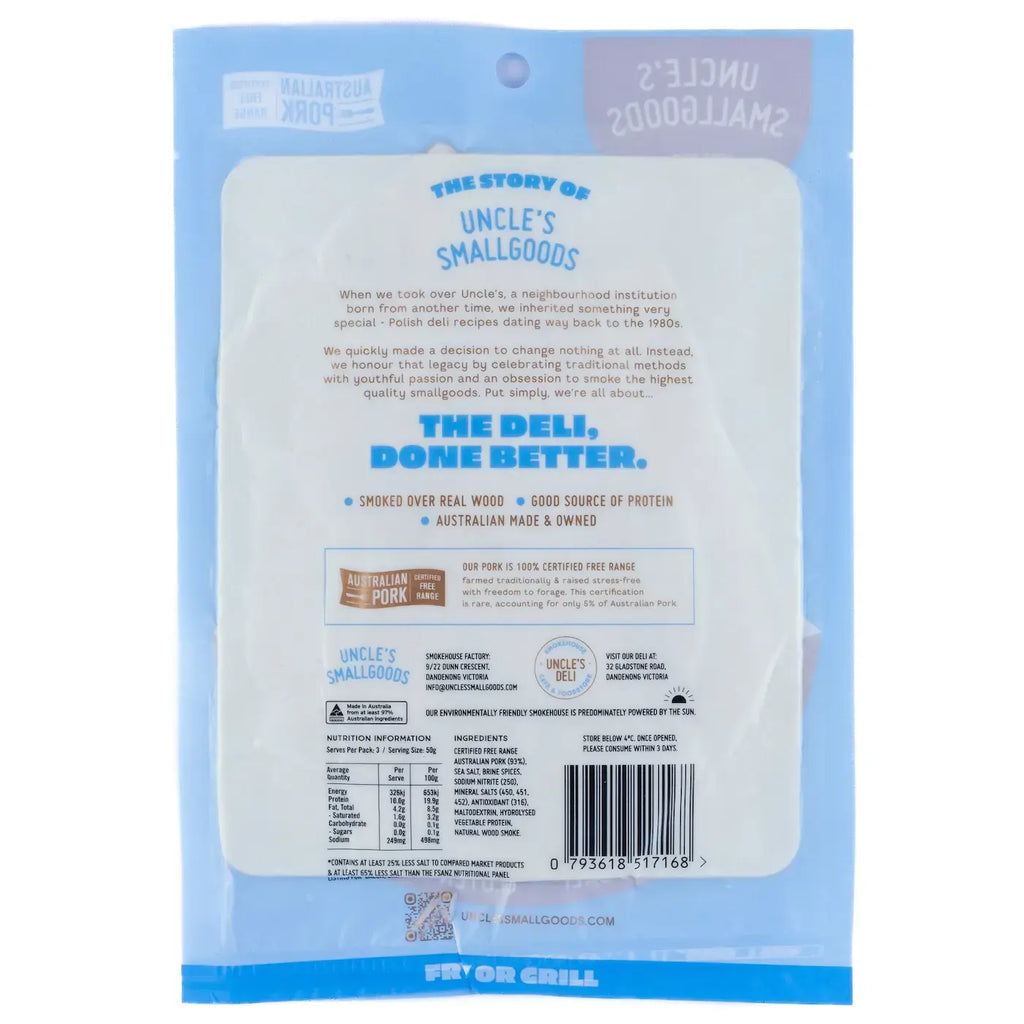 Short Bacon - 150g sliced image 1