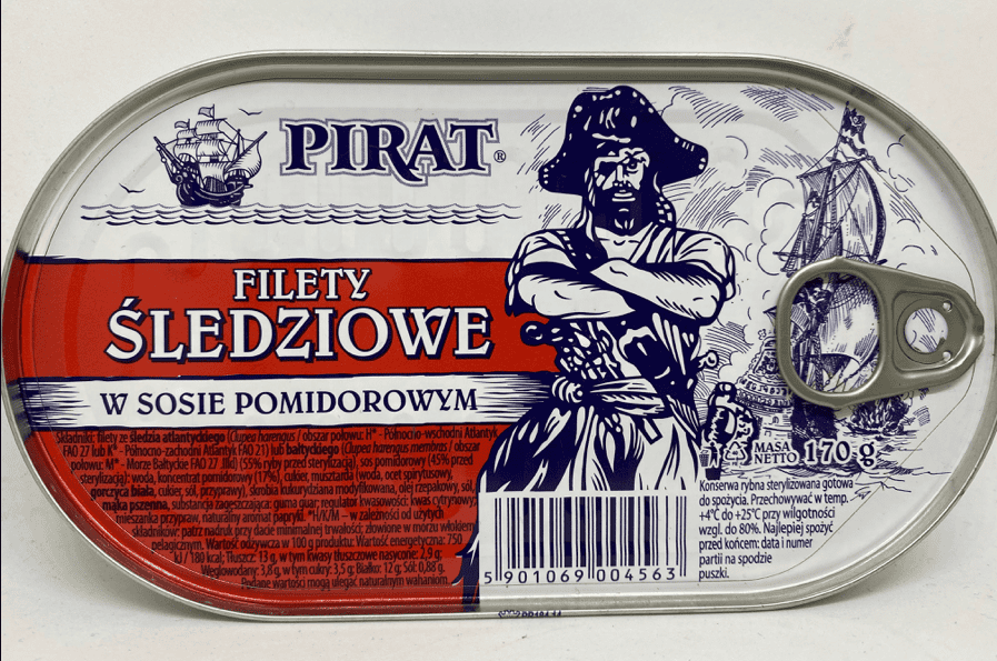 Pirat Herrings in Tomato sauce - 170g image 0