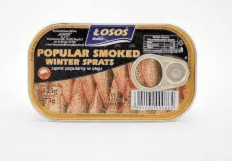 Losos Smoked Winter Sprats in oil - 125g image 0
