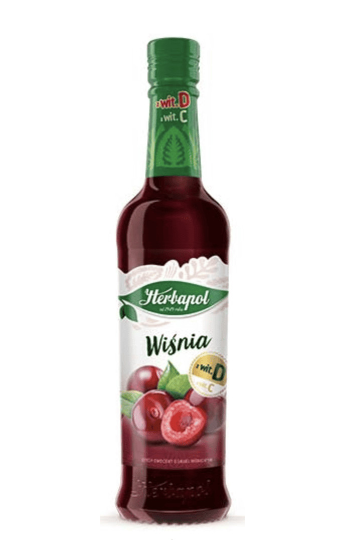 Herbapol Cherry Syrup - 420ml image 0