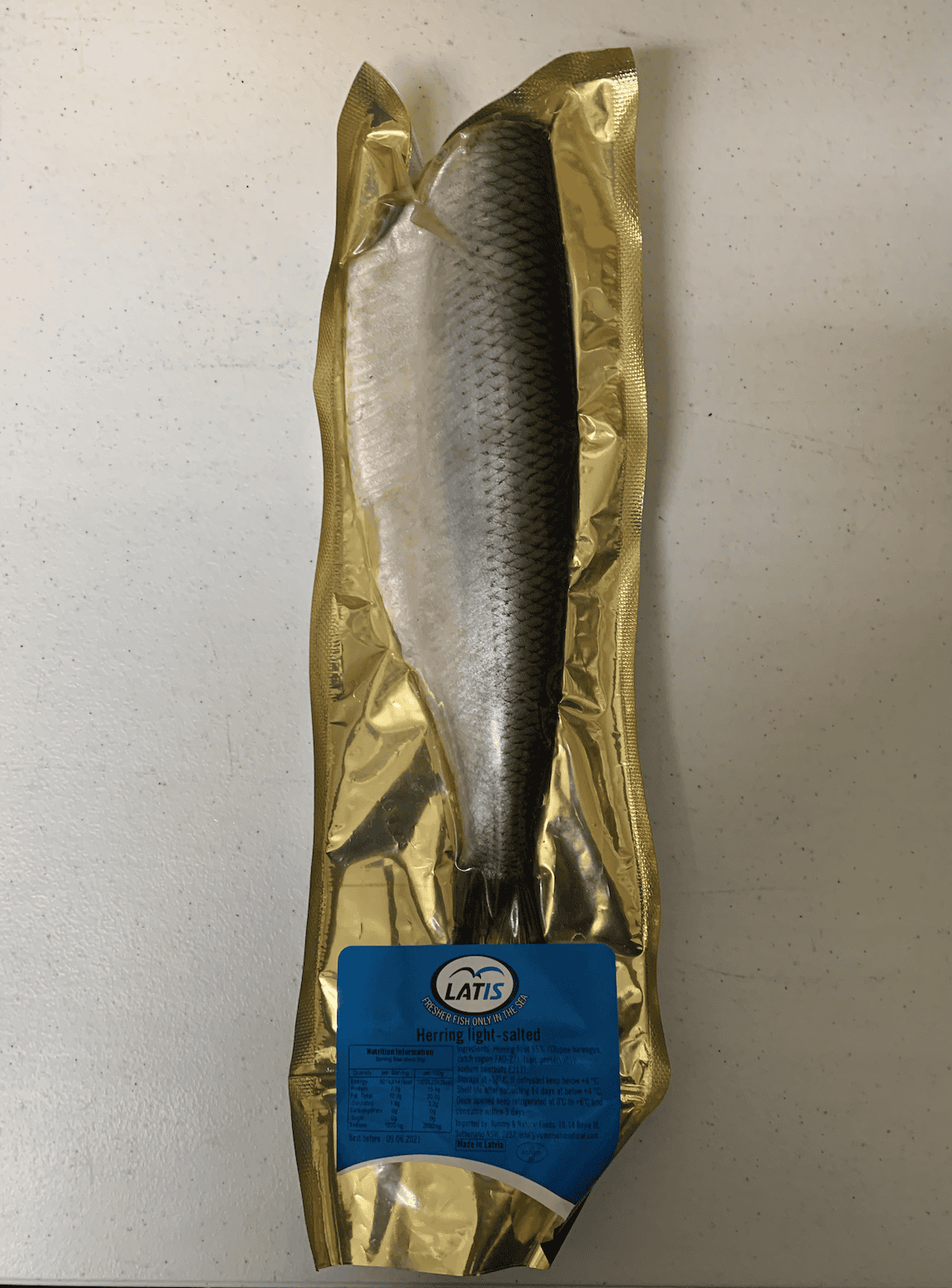 Latis herring light - salted - 280g image 0