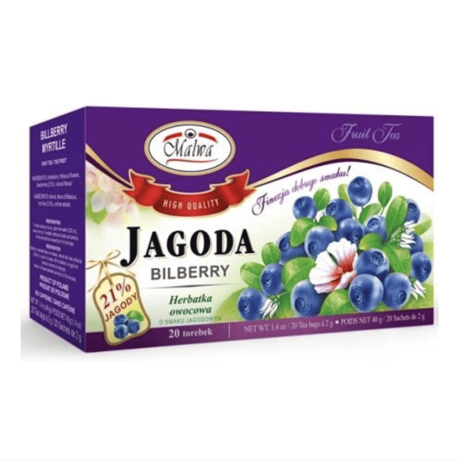 Malwa Bilberry Tea 40g - 20 sachets image 0