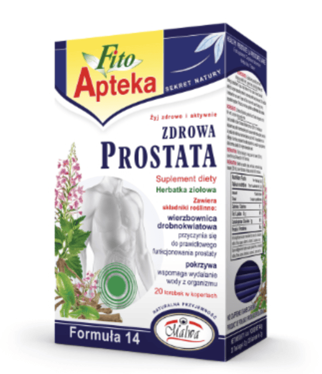 Malwa Formula 14 Healthy Prostate Herbal Tea 40g - 20 sachets image 0