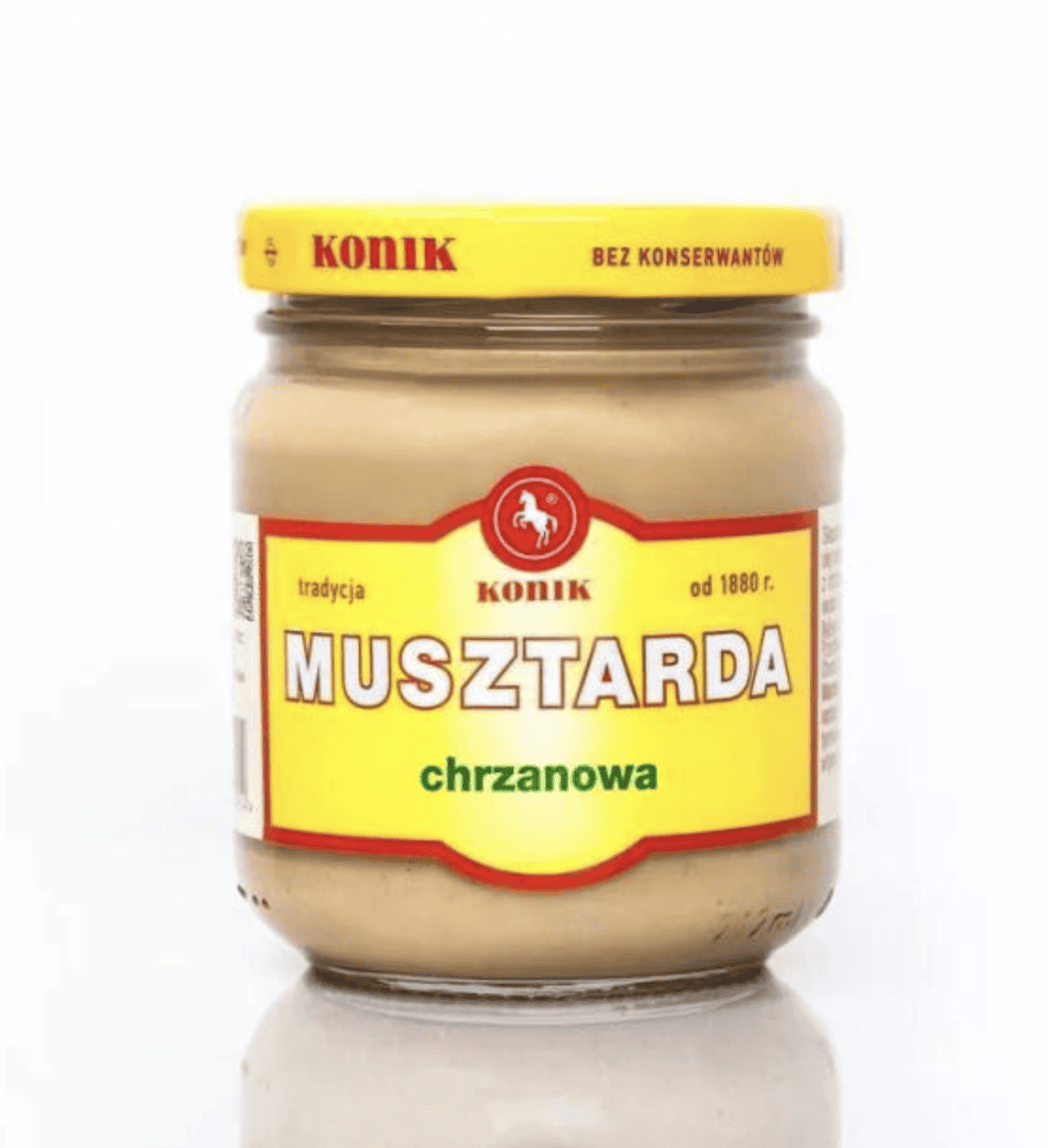 Konik Musztarda Sarepska Horseradish Mustard - 200G image 0