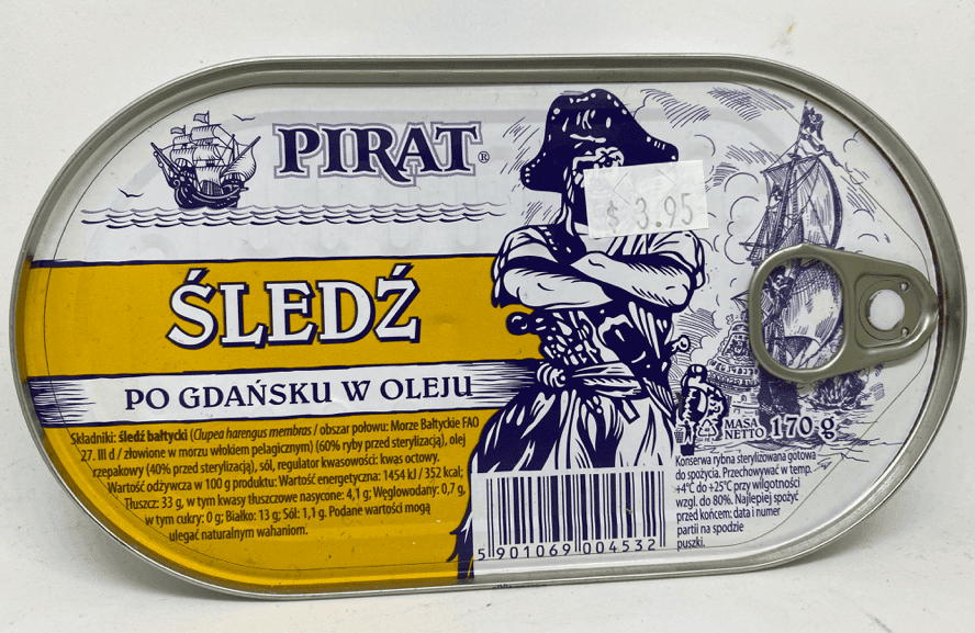 Pirat Herrings in oil - 170g image 0