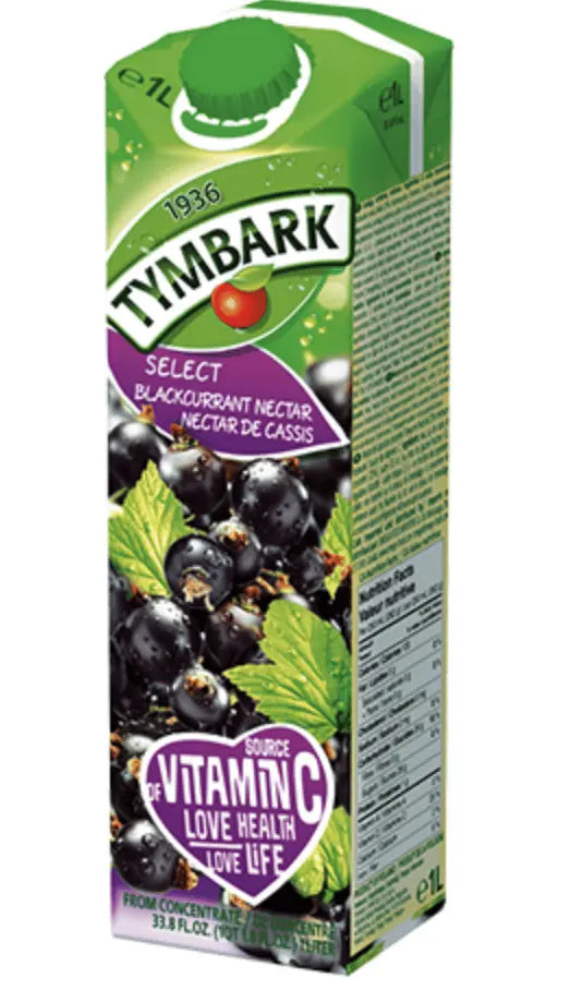 Tymbark Blackcurrant Juice - 1lt image 0