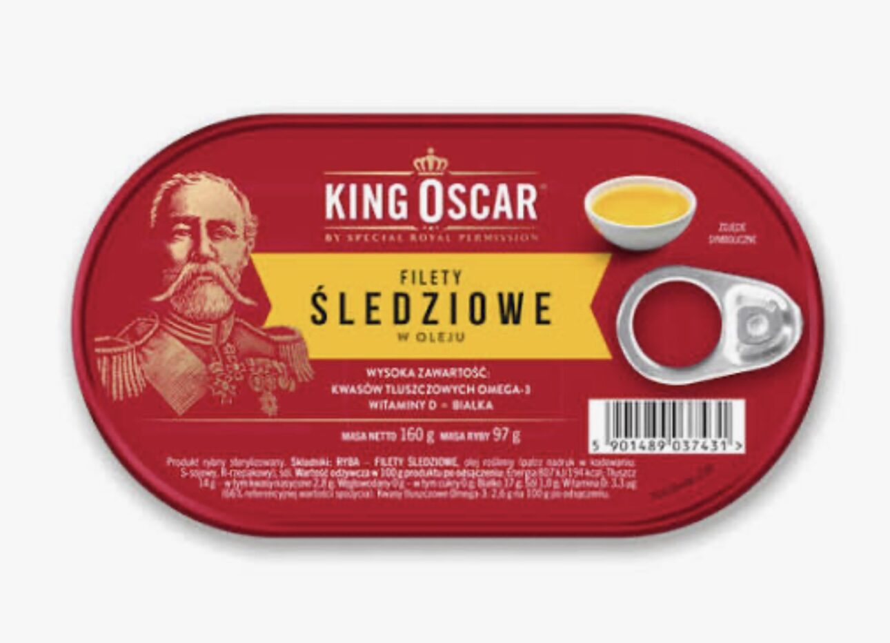 Herring Fillets in Oil - 160g image 0