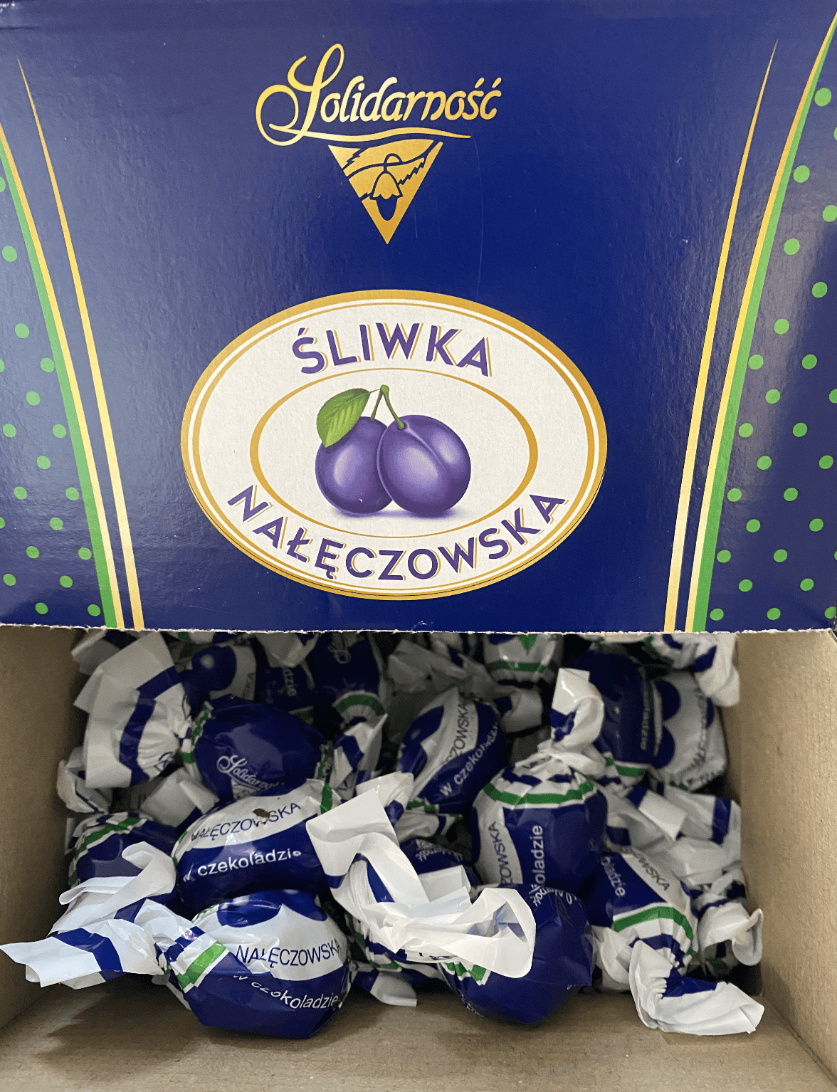 Plums in chocolate - 200g image 0