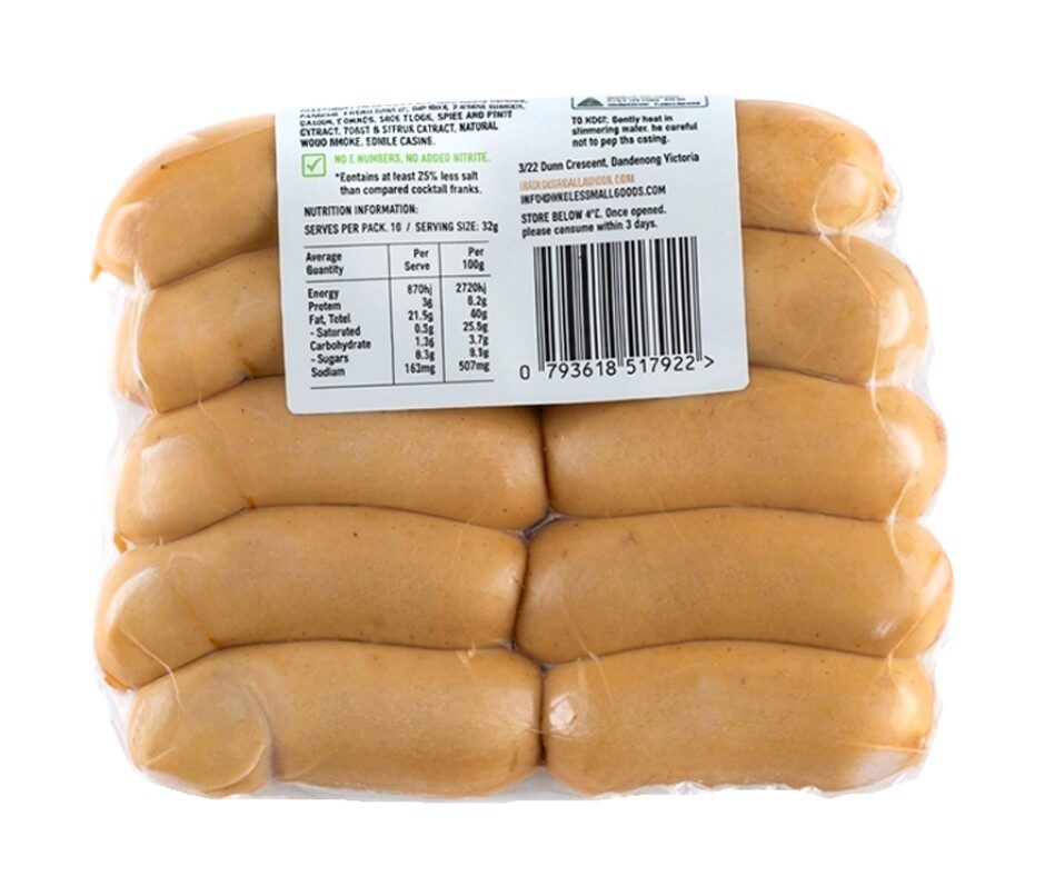 Natural Party Franks 320g image 1