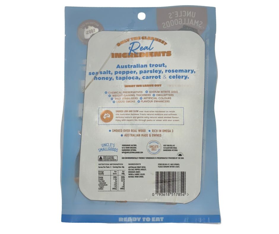 Smoked Trout Fillet - 100g image 1