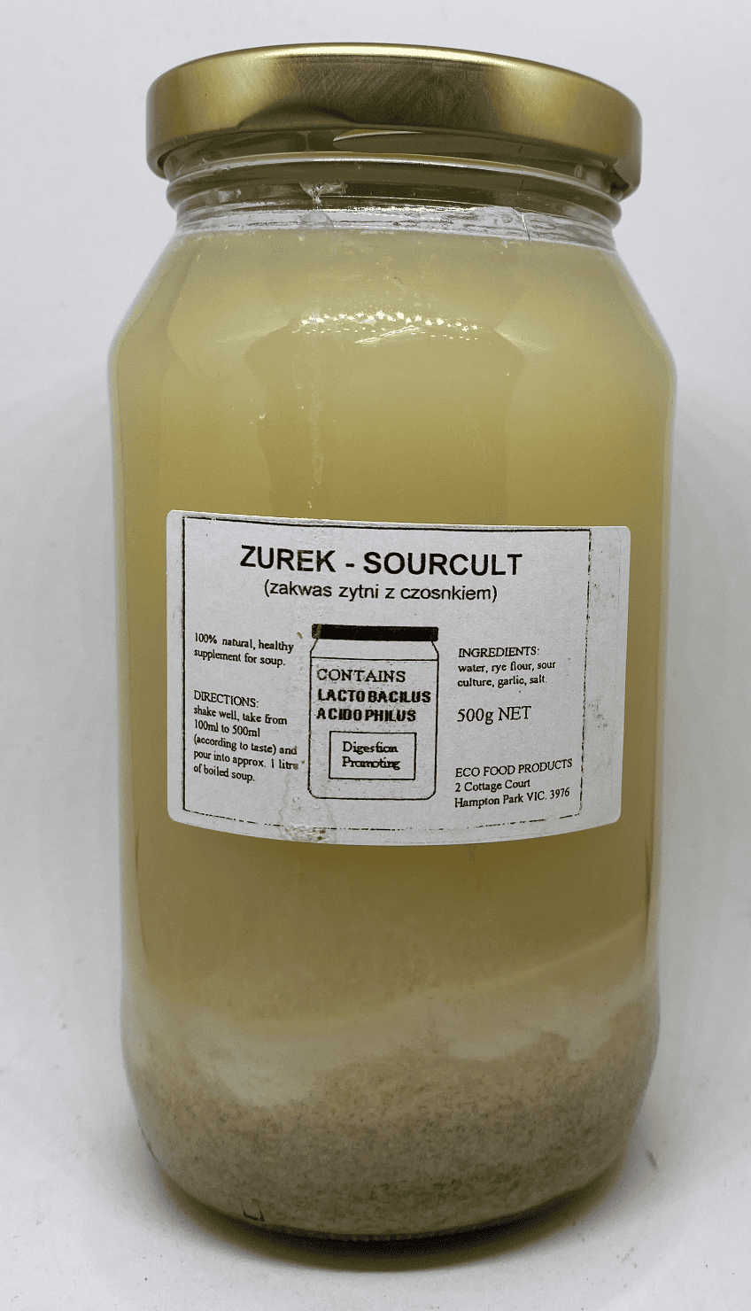 Zurek (sour soup) home style soup starter base - 500g image 0