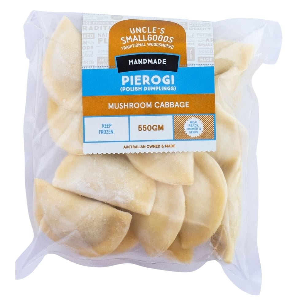 Pierogi (Polish dumplings) - Mushroom & Cabbage - 550g pack image 0