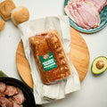 Natural Short Cut Bacon - 1kg Slab