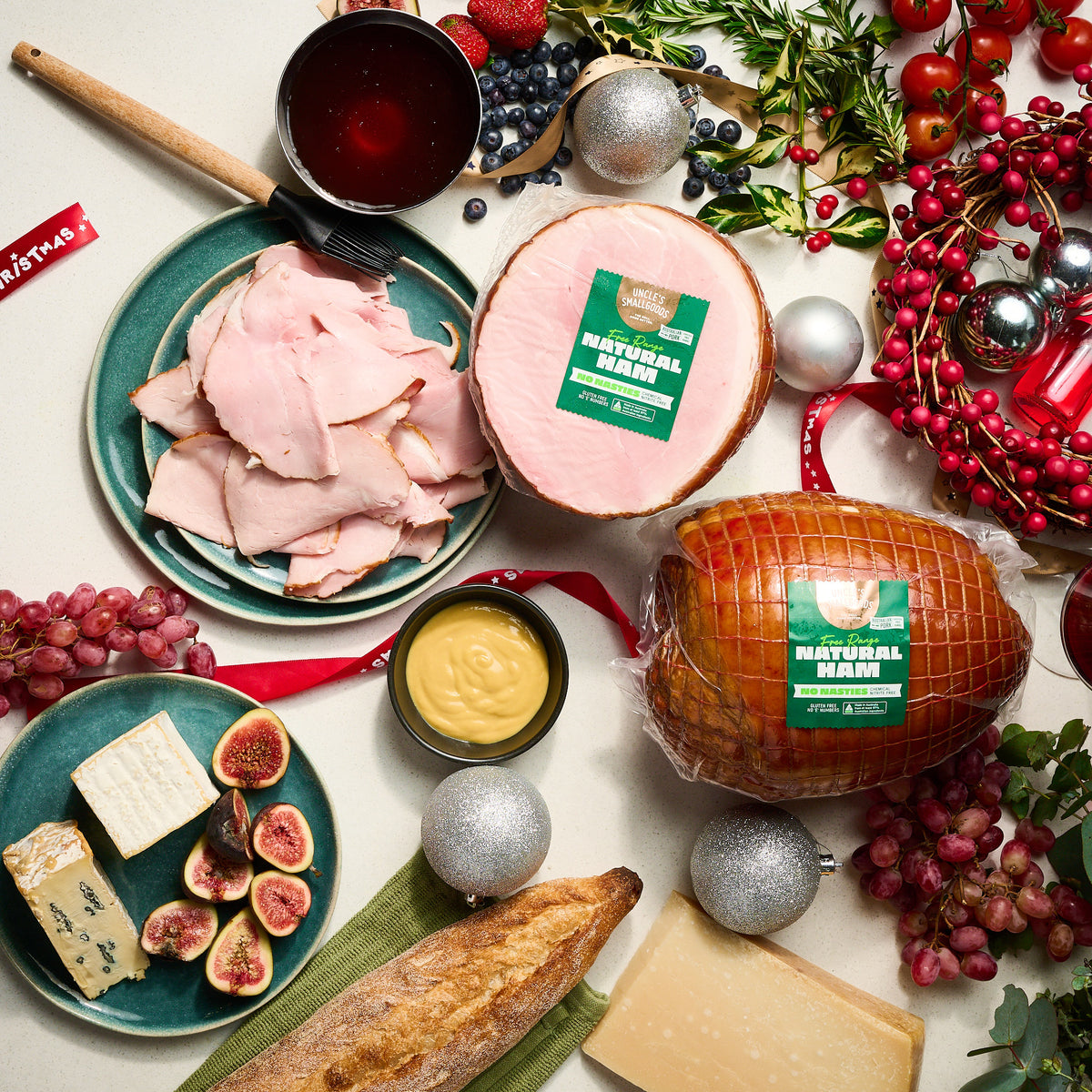 Natural Christmas Ham - Boneless Whole 4kg