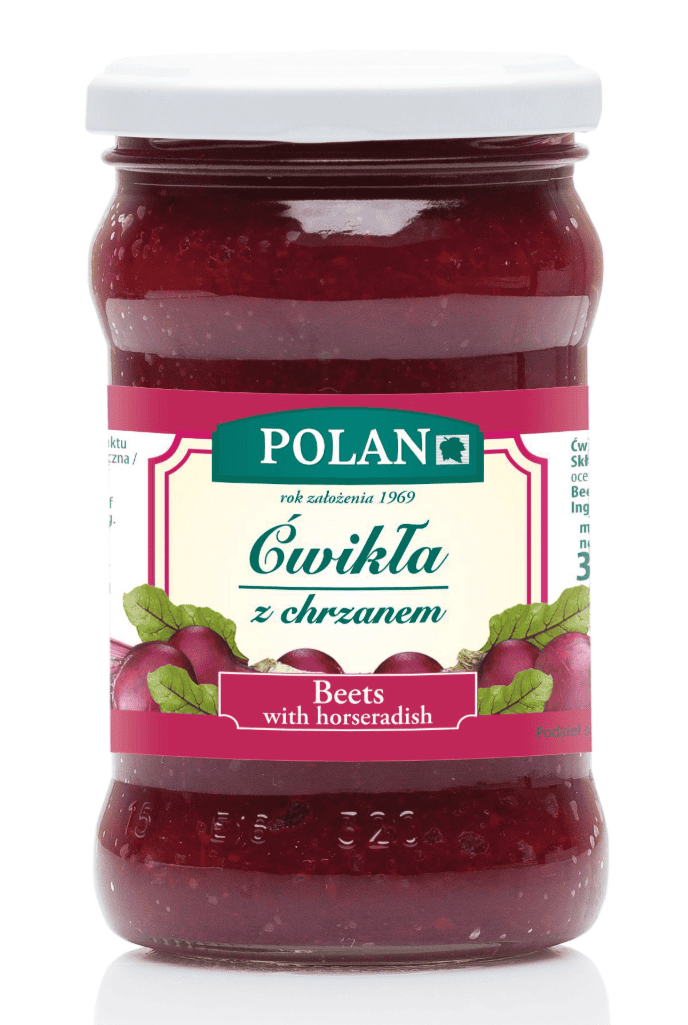 Cwikla – Beetroot with horseradish – 180g jar image 0