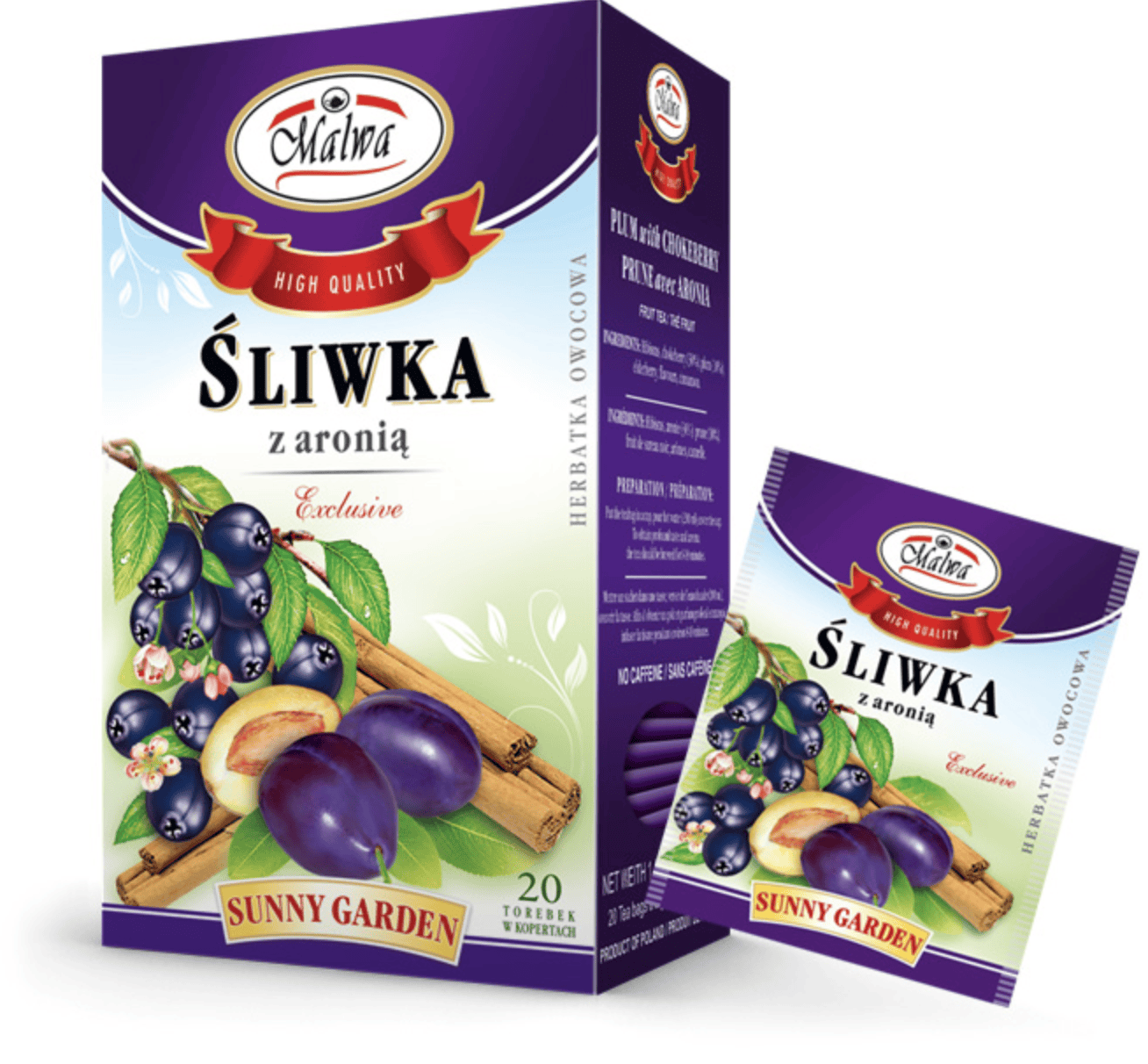 Malwa Plum with Chokeberry 40g - 20 sachets image 0