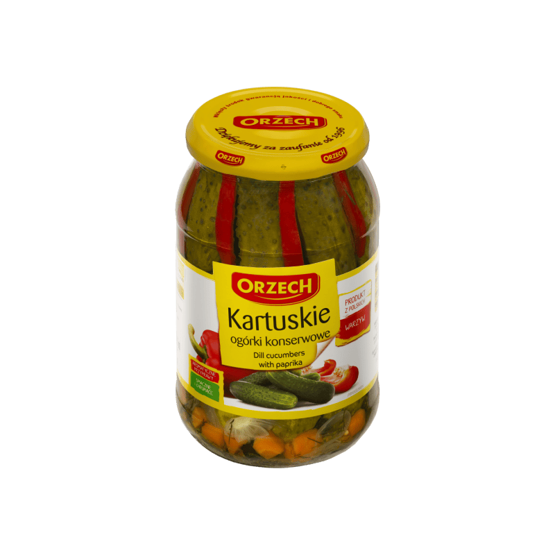 Orzech 'Kartuskie' style pickles 830g image 0