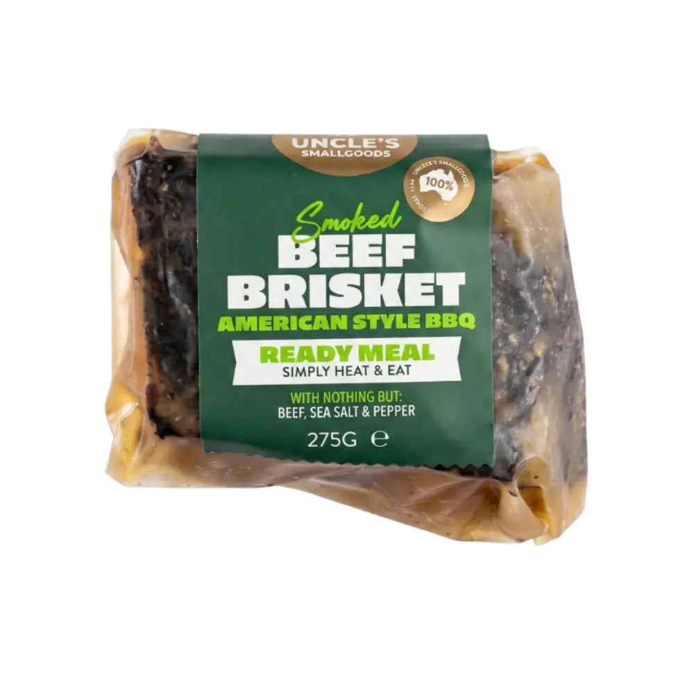 Natural 12hr Smoked Beef Brisket 275g image 0