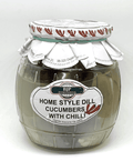 Home style Dill cucumbers with Chilli – 450g image 0