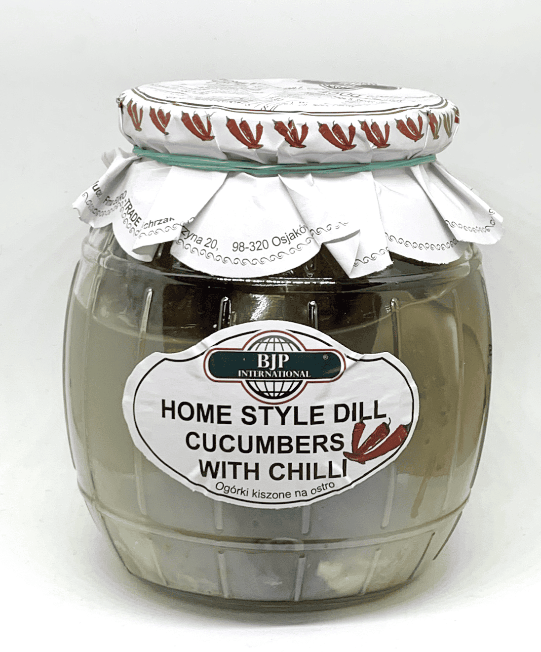 Home style Dill cucumbers with Chilli – 450g image 0