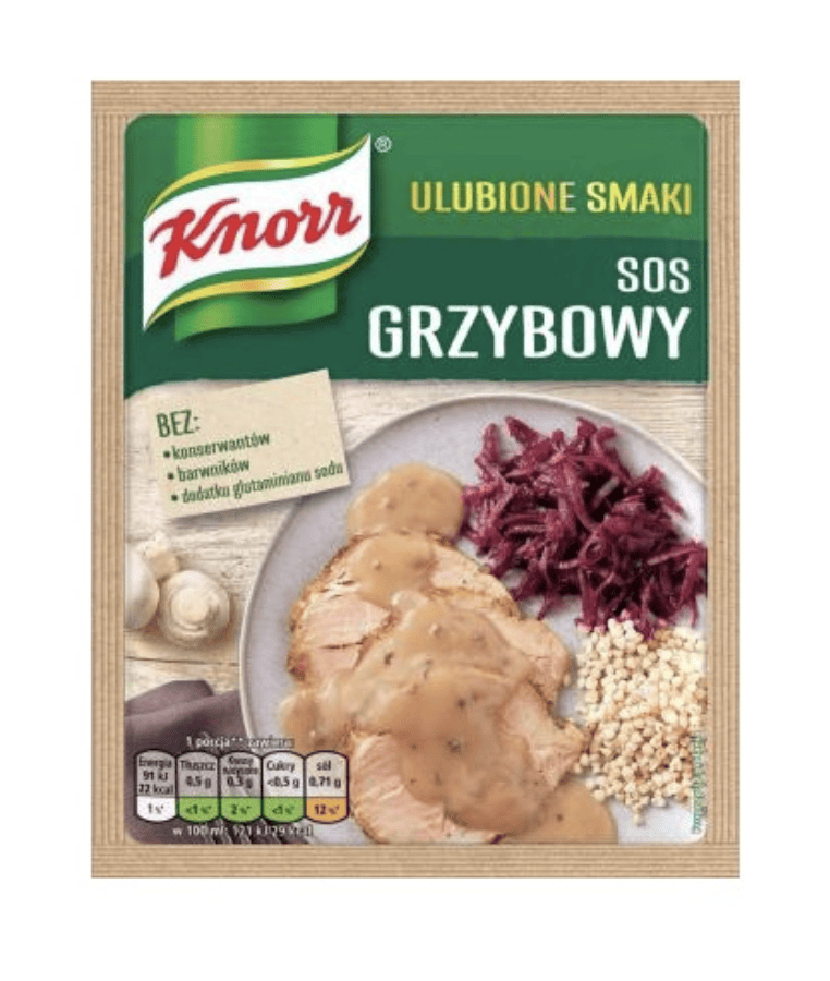 Knorr Mushroom Sauce - 24g image 0