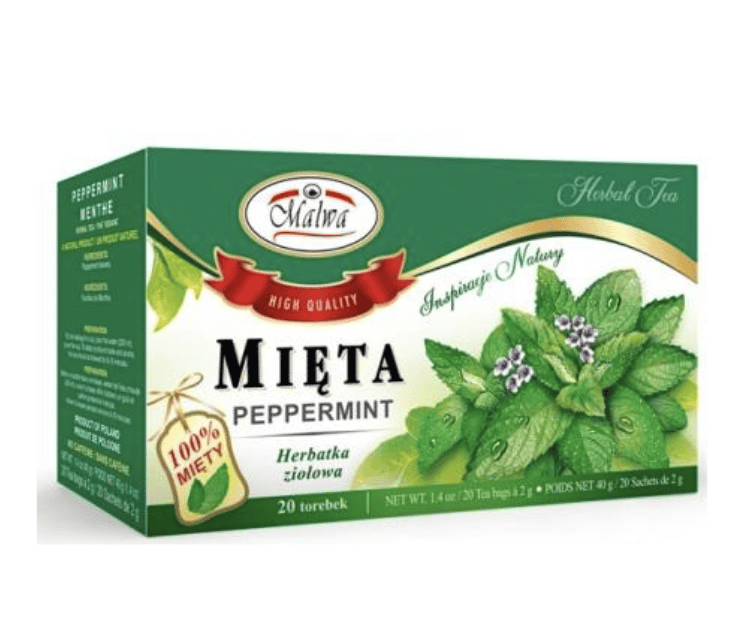Malwa Mint Herbal (Mieta) Tea - 20 sachets image 0
