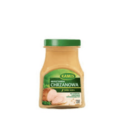 Kamis Horseradish Mustard - 185g image 0