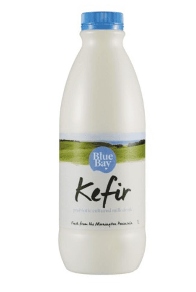 Kefir Cow Cultured Milk Probiotic Drink Blue Bay Organic - 1L image 0