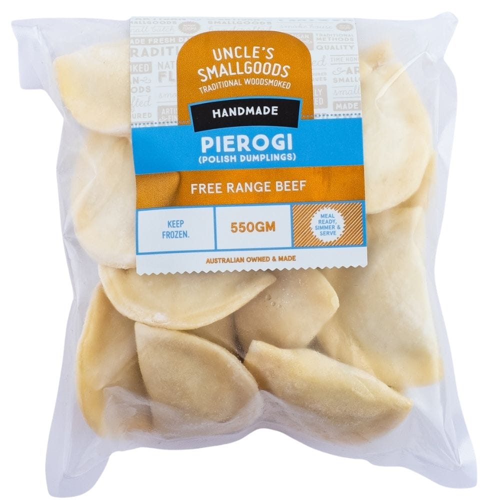 Pierogi (Polish dumplings) - Free Range Beef - 550g pack image 0