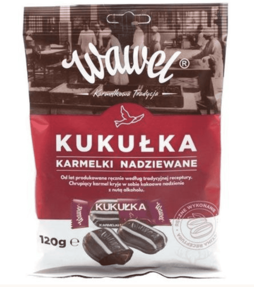 Wawel Kukulka Caramel Candy - 120g Bag image 0