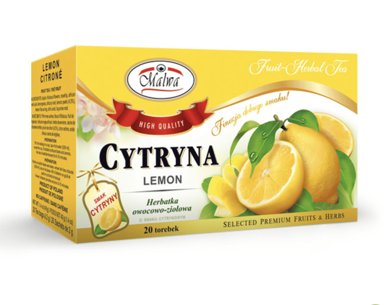 Malwa Lemon tea 40g - 20 sachets image 0